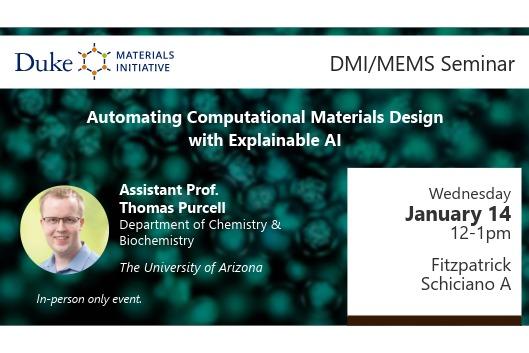 January 14 DMI Seminar - Thomas Purcell